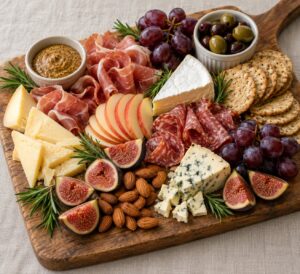 how to build a charcuterie board that looks full
