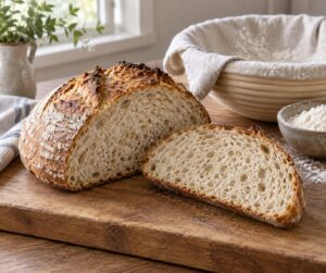 how to get an open crumb in sourdough