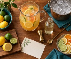 how to batch cocktails for a party