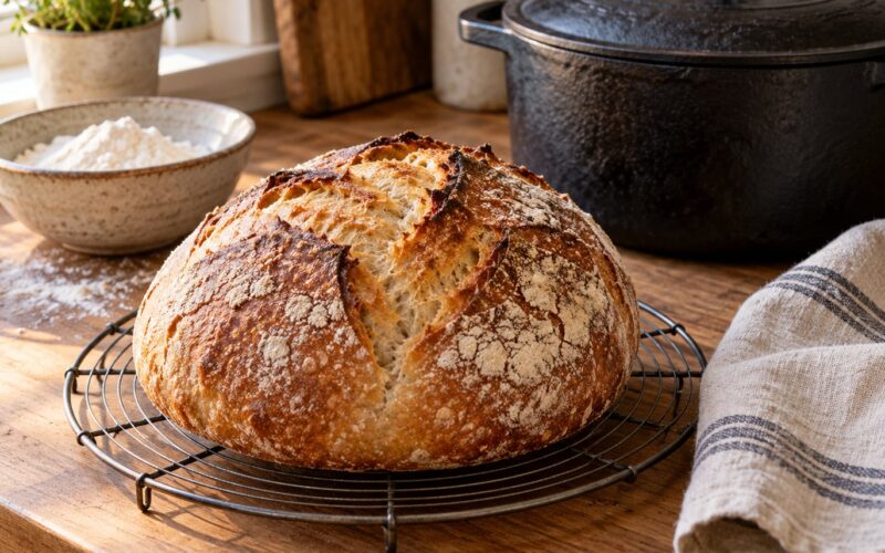 How to Make No Knead Bread: Easy Overnight Loaf Guide 2026