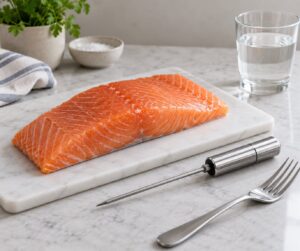 how to tell when salmon is done cooking