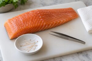 how to remove pin bones from fish fillets