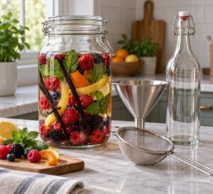 how to make flavored vodka at home