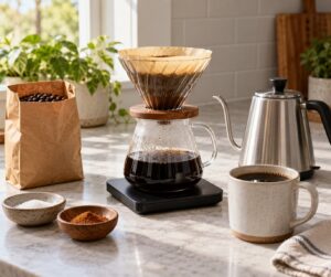how to make decaf coffee taste less flat
