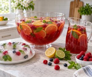 how to make a punch bowl for a crowd