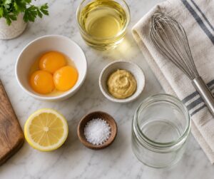 how to make mayonnaise by hand