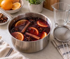 how to make mulled wine on the stove