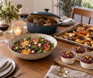 how to plan a dinner party menu that cooks itself