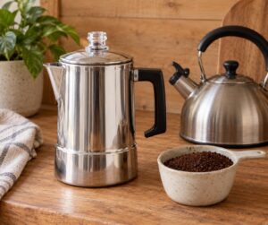 how to make coffee with a percolator