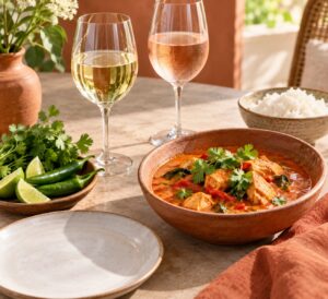how to pair wine with spicy food