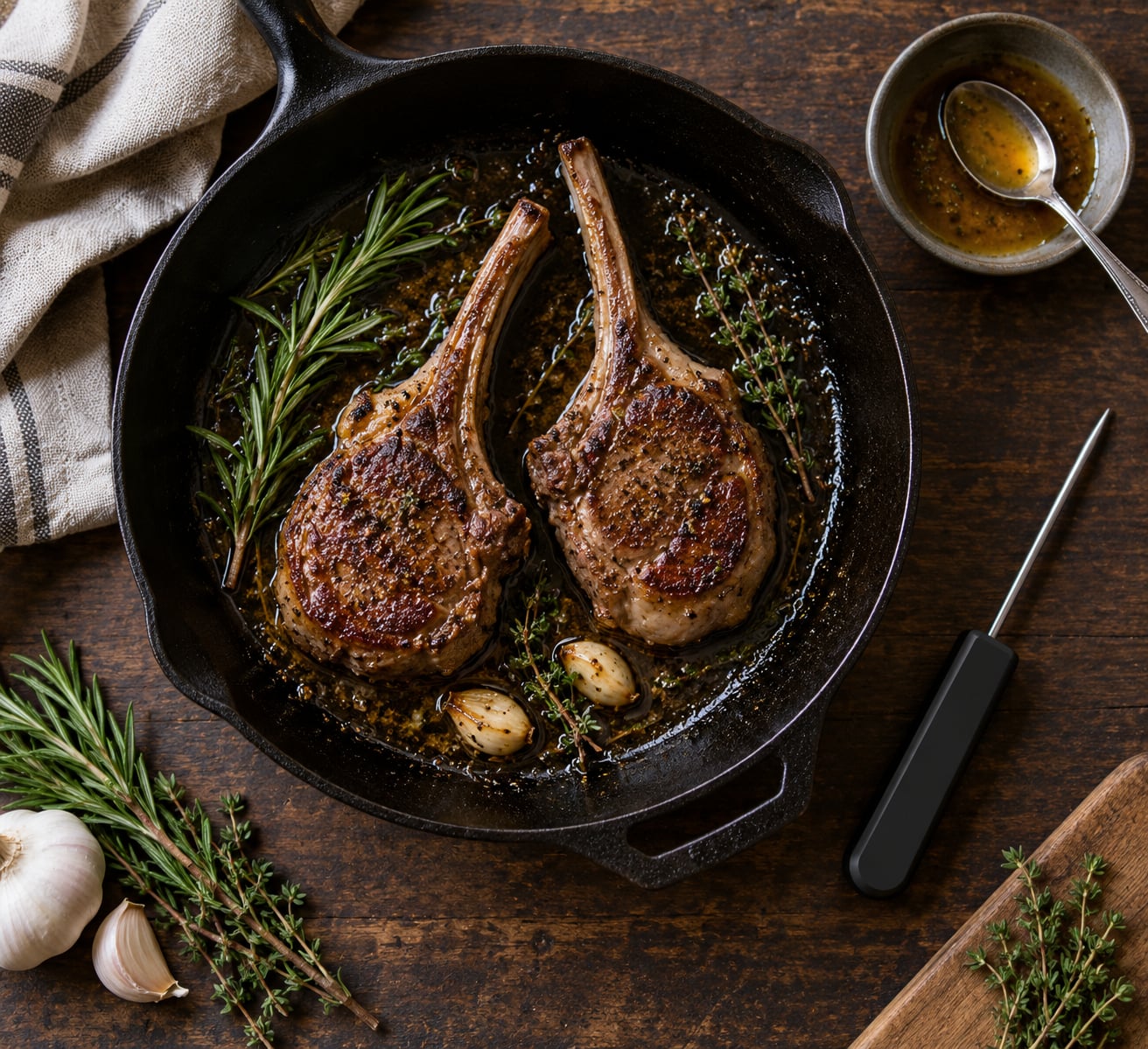 how to cook lamb chops on the stovetop