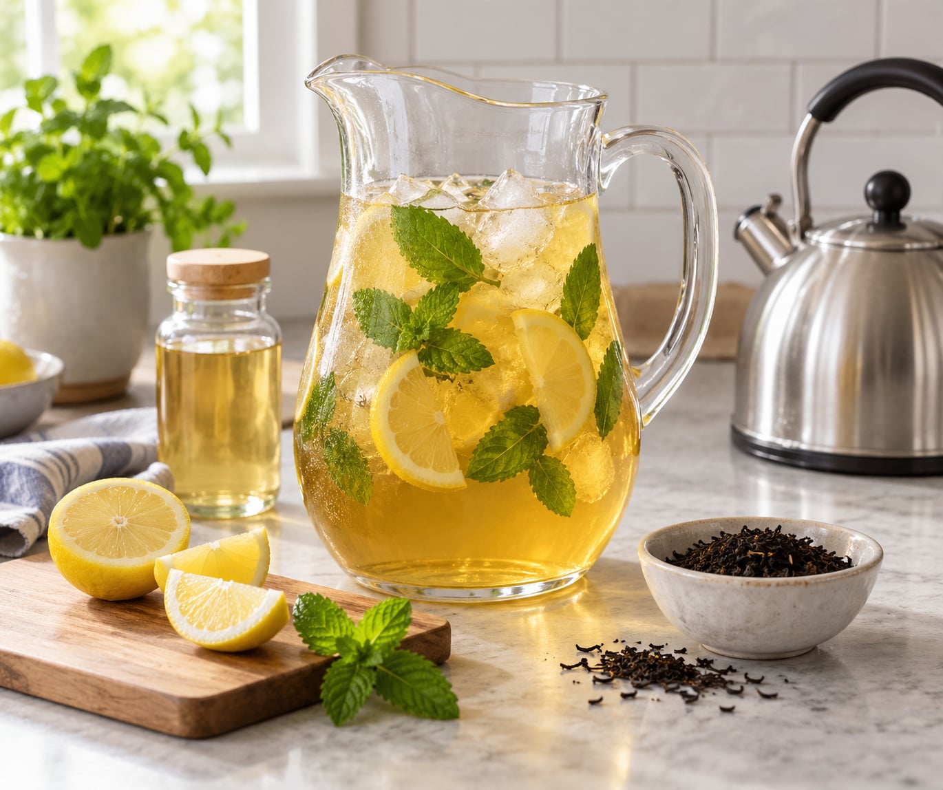 how to make an iced tea that is not bitter