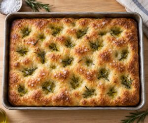 how to make focaccia with dimples