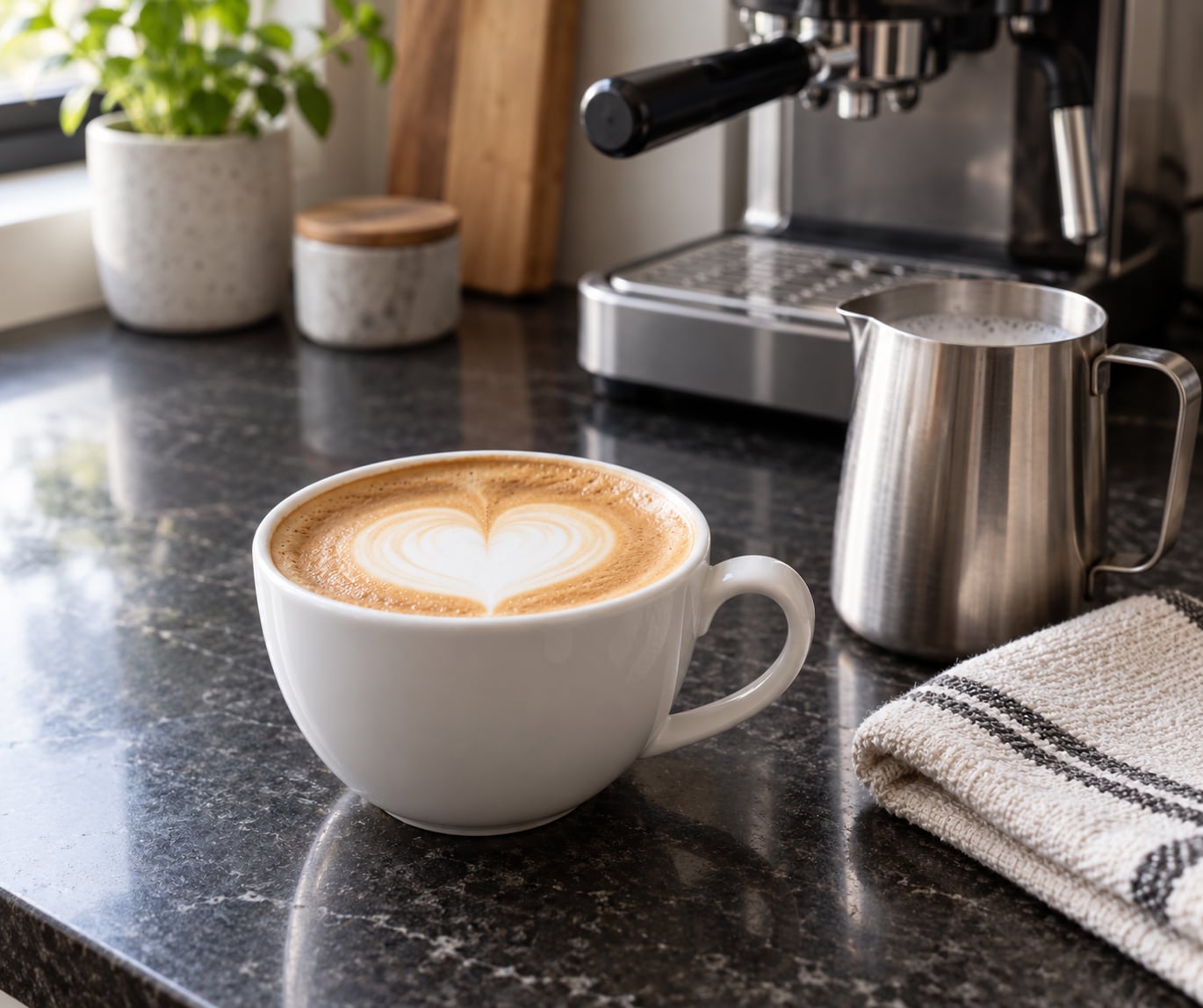 how to make latte art at home for beginners