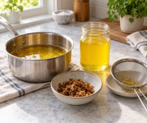 how to make clarified butter and ghee