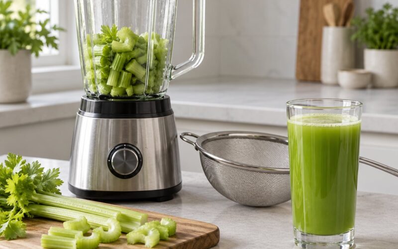 How to Make Celery Juice Without a Juicer (2026)