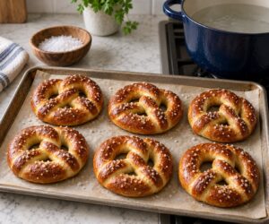 how to make soft pretzels from scratch