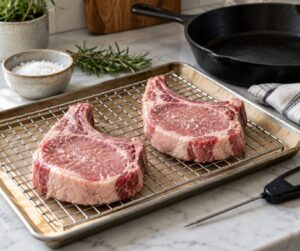 how to cook bone in pork chops without drying them