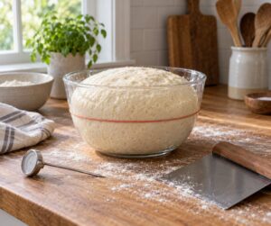 how to tell when bread dough has proofed enough