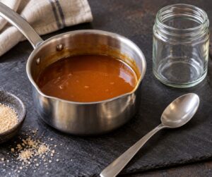 how to make caramel without it crystallizing