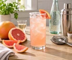 how to make a paloma with fresh grapefruit