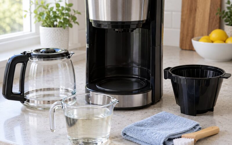 How to Clean a Coffee Maker With Vinegar (2026)
