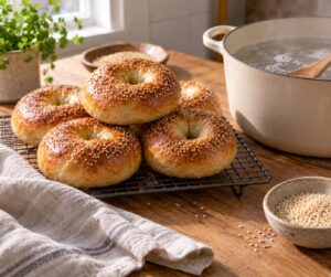 how to make bagels at home