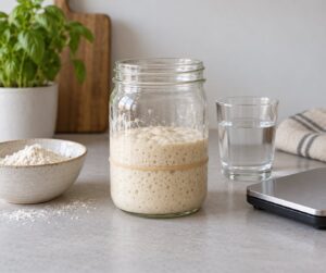how to feed and maintain a sourdough starter
