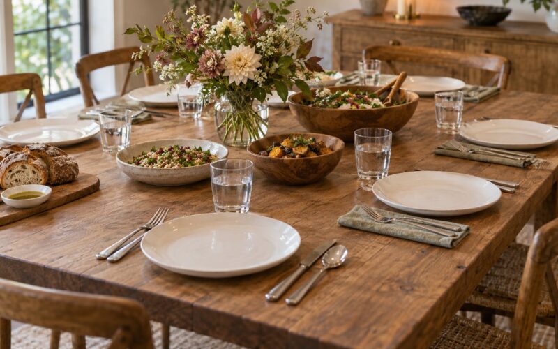 How to Set a Table for a Casual Dinner Party (October 2026)