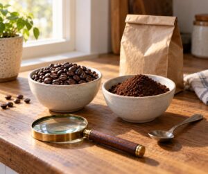 how to tell if coffee beans are stale