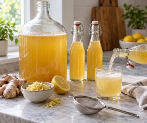 how to make ginger beer at home