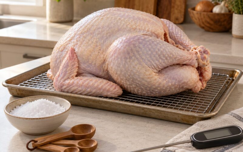 How to Dry Brine a Turkey for Juicy Meat and Crisp Skin 2026