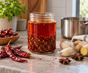 how to make chili oil at home