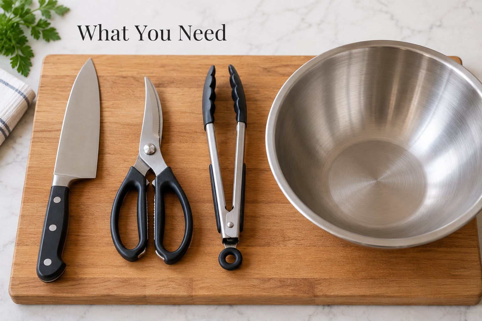 What You Need