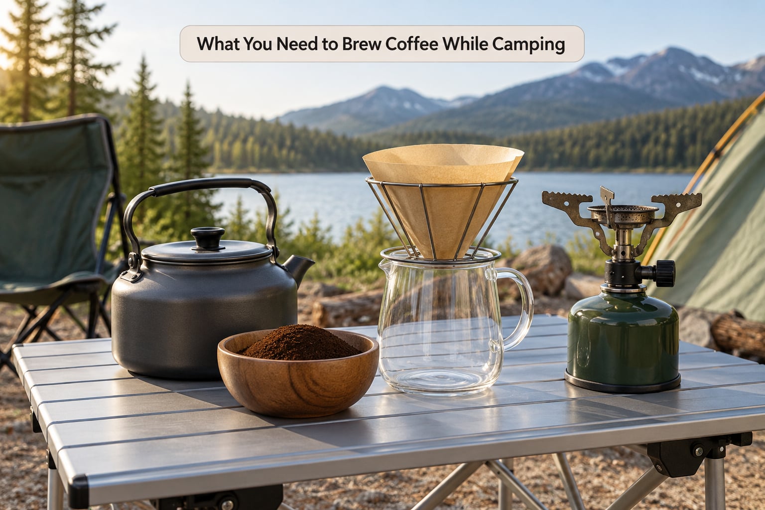 What You Need to Brew Coffee While Camping