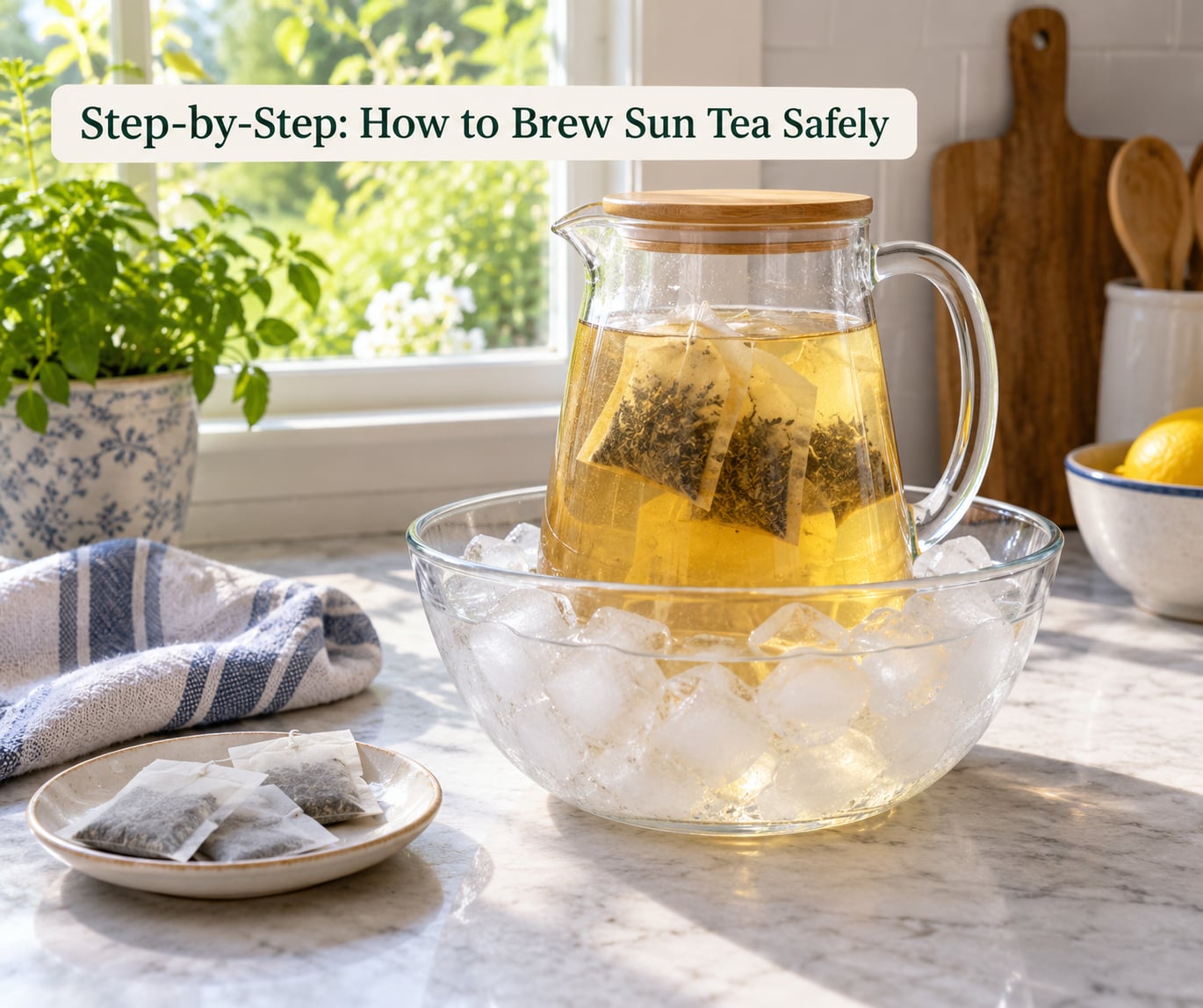 Step-by-Step: How to Brew Sun Tea Safely