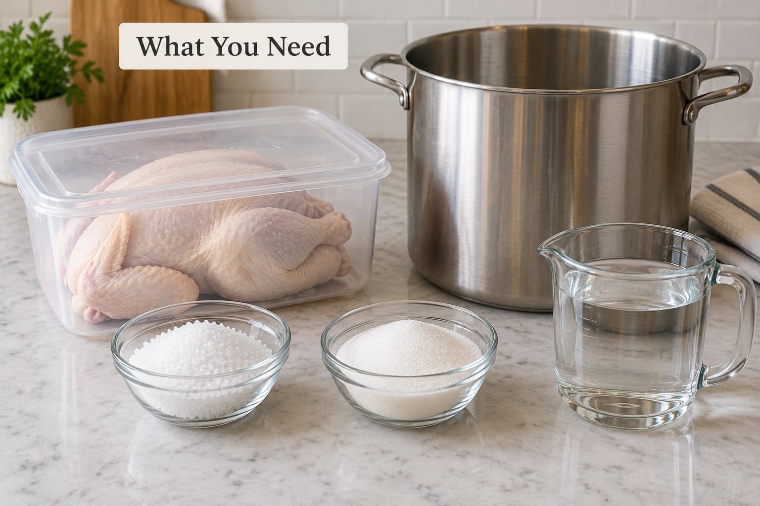 What You Need