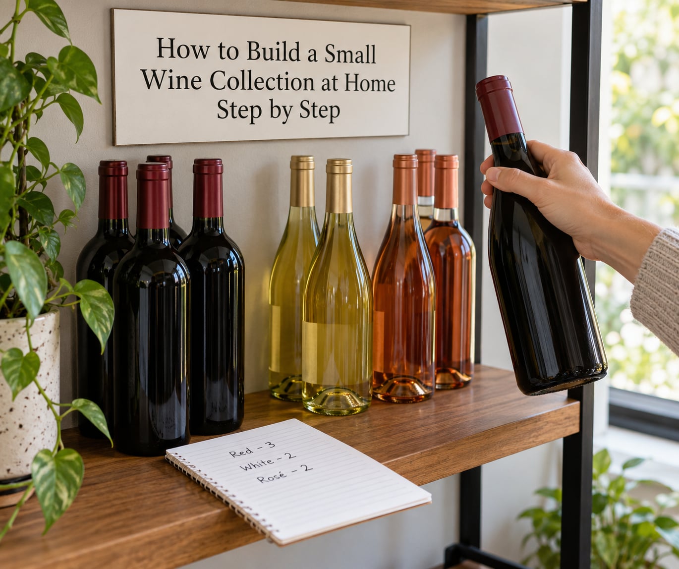 How to Build a Small Wine Collection at Home Step by Step