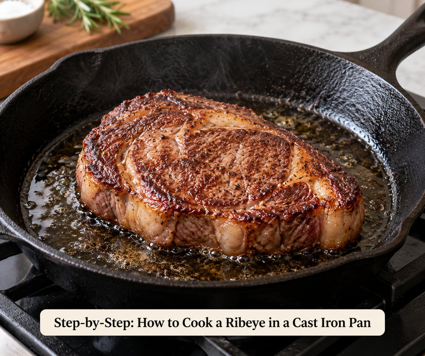 Step-by-Step: How to Cook a Ribeye in a Cast Iron Pan