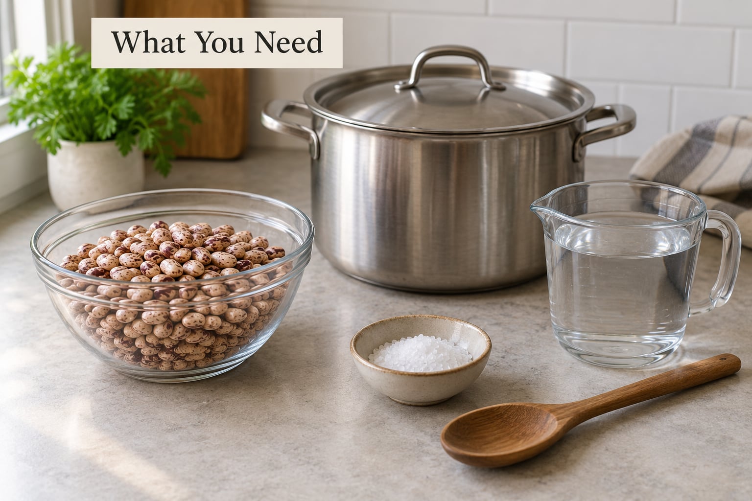 What You Need