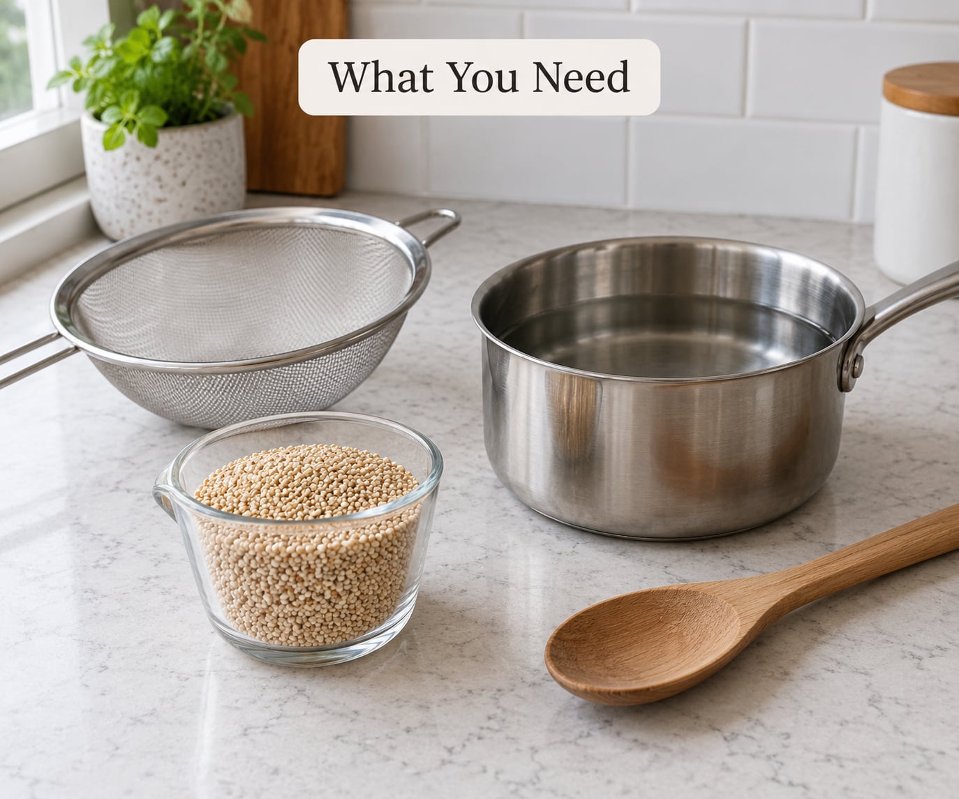What You Need