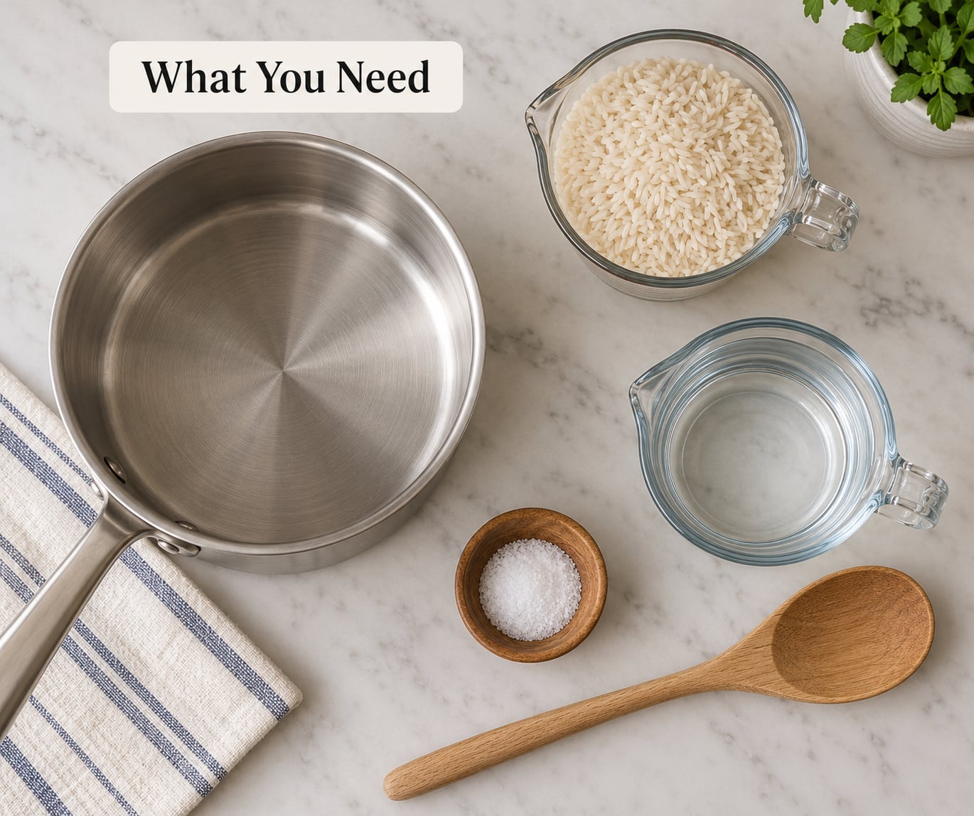 What You Need