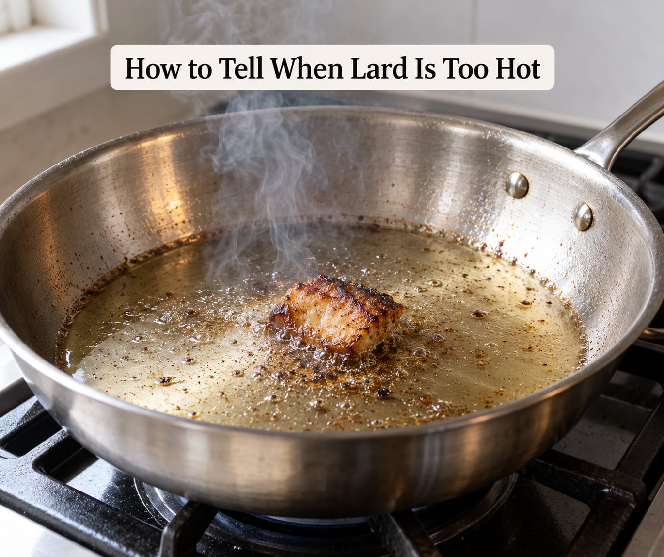 How to Tell When Lard Is Too Hot