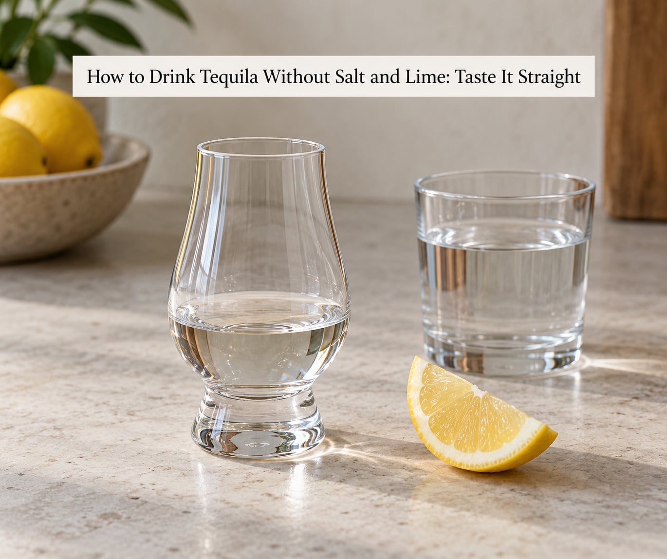 How to Drink Tequila Without Salt and Lime: Taste It Straight
