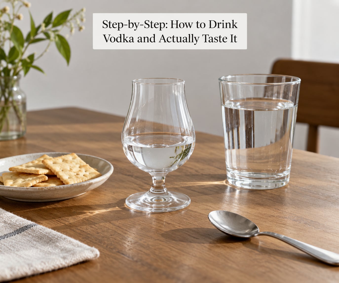 Step-by-Step: How to Drink Vodka and Actually Taste It