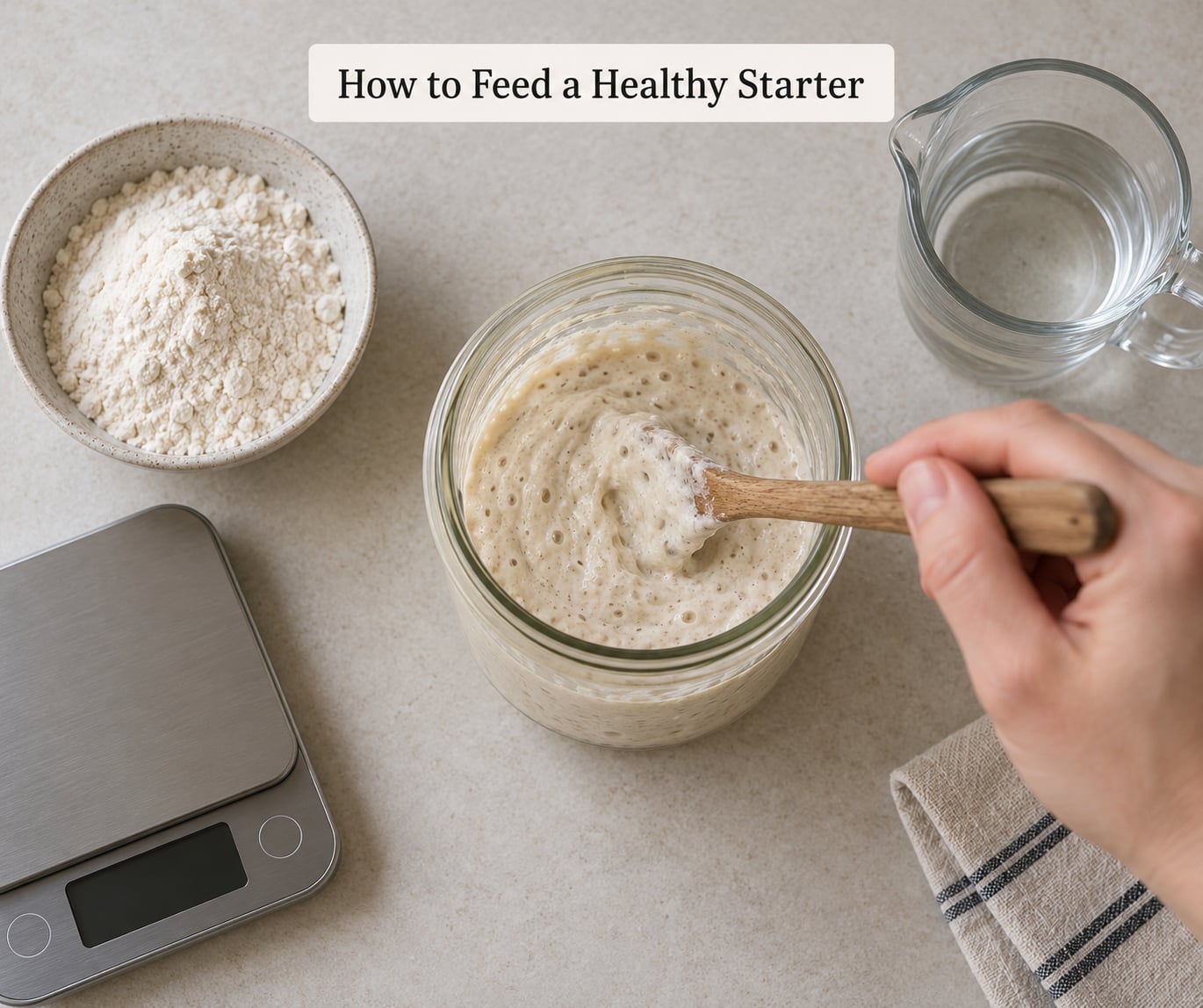 How to Feed a Healthy Starter