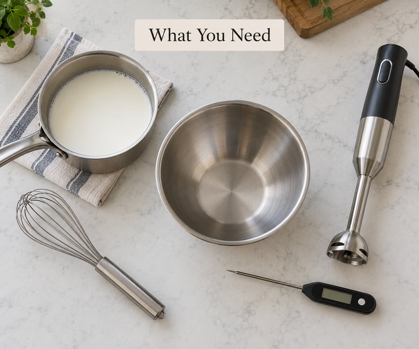 What You Need