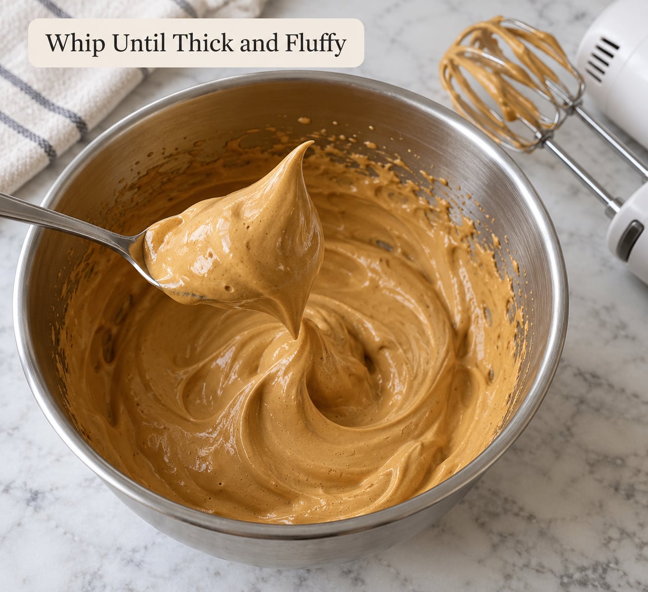 Whip Until Thick and Fluffy