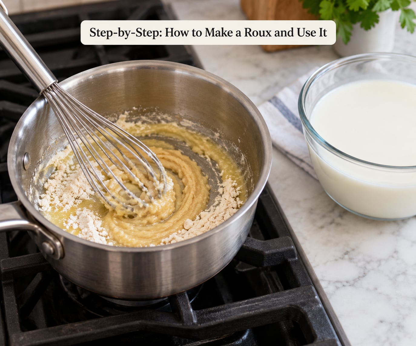 Step-by-Step: How to Make a Roux and Use It