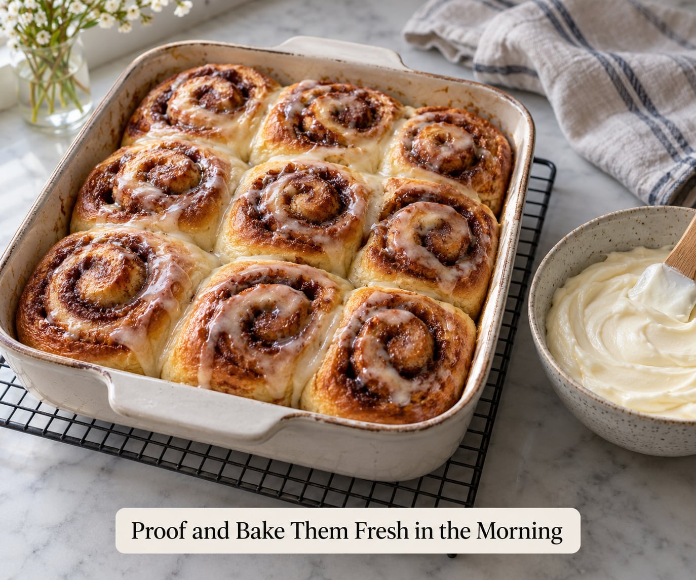 Proof and Bake Them Fresh in the Morning